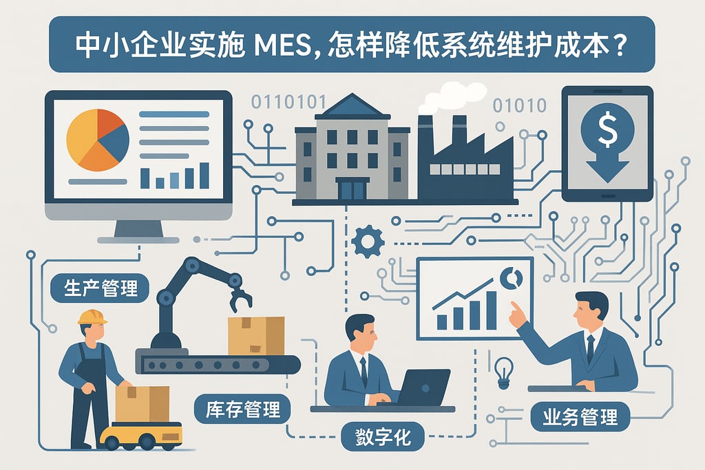 中小企业实施 MES，怎样降低系统维护成本？